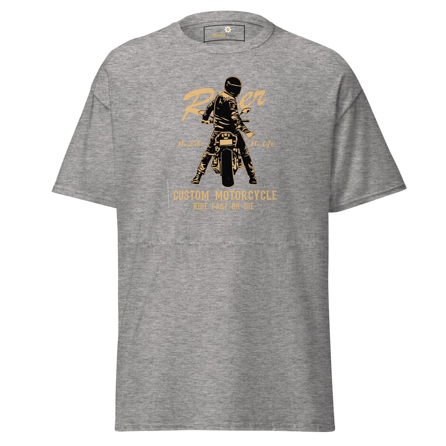 Unisex classic t-shirt - SPORT RIDER MOTORCYCLE - REGULAR - Sport Grey / S