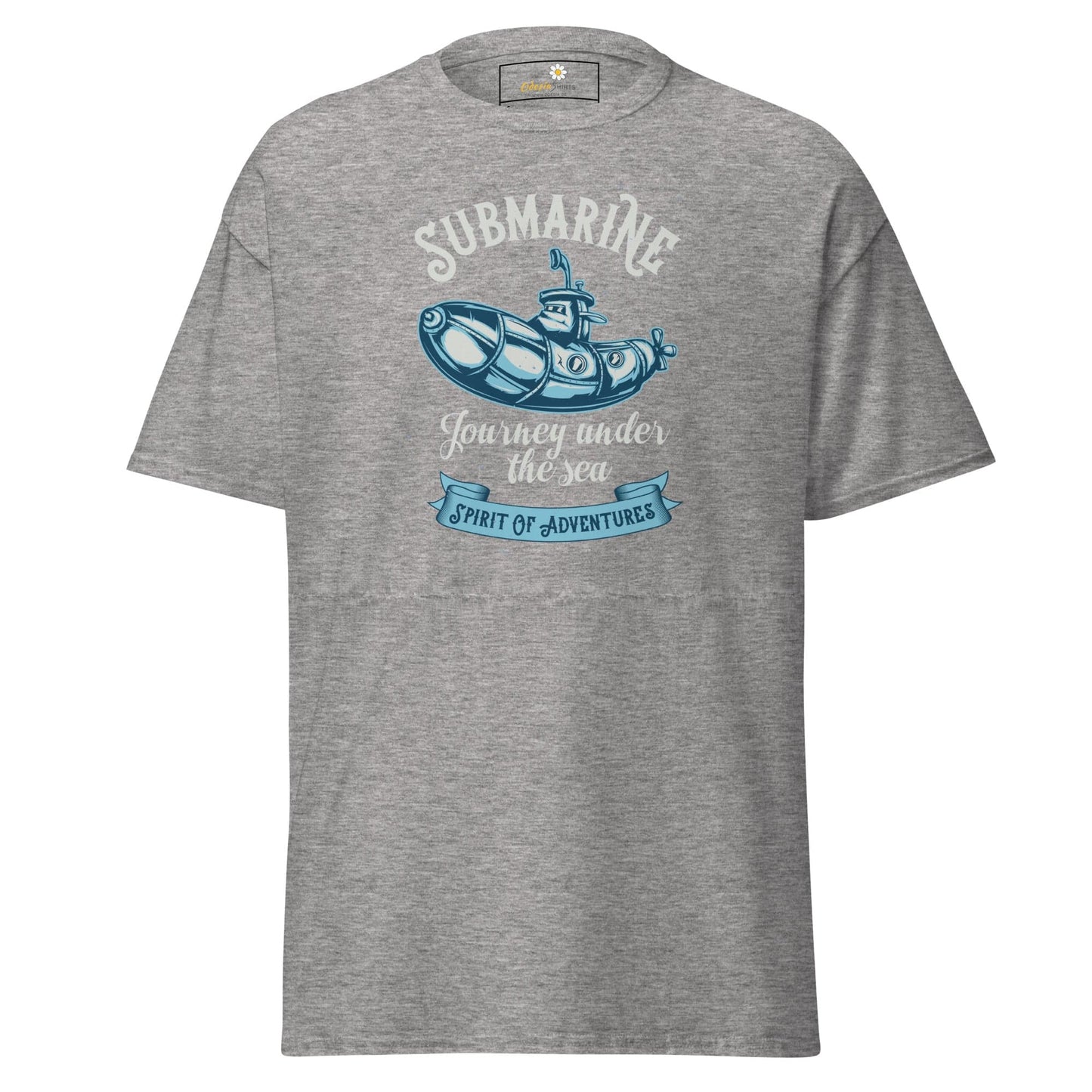 Unisex classic t-shirt - ADVENTURE SUBMARINE JOURNEY - REGULAR - Sport Grey / S