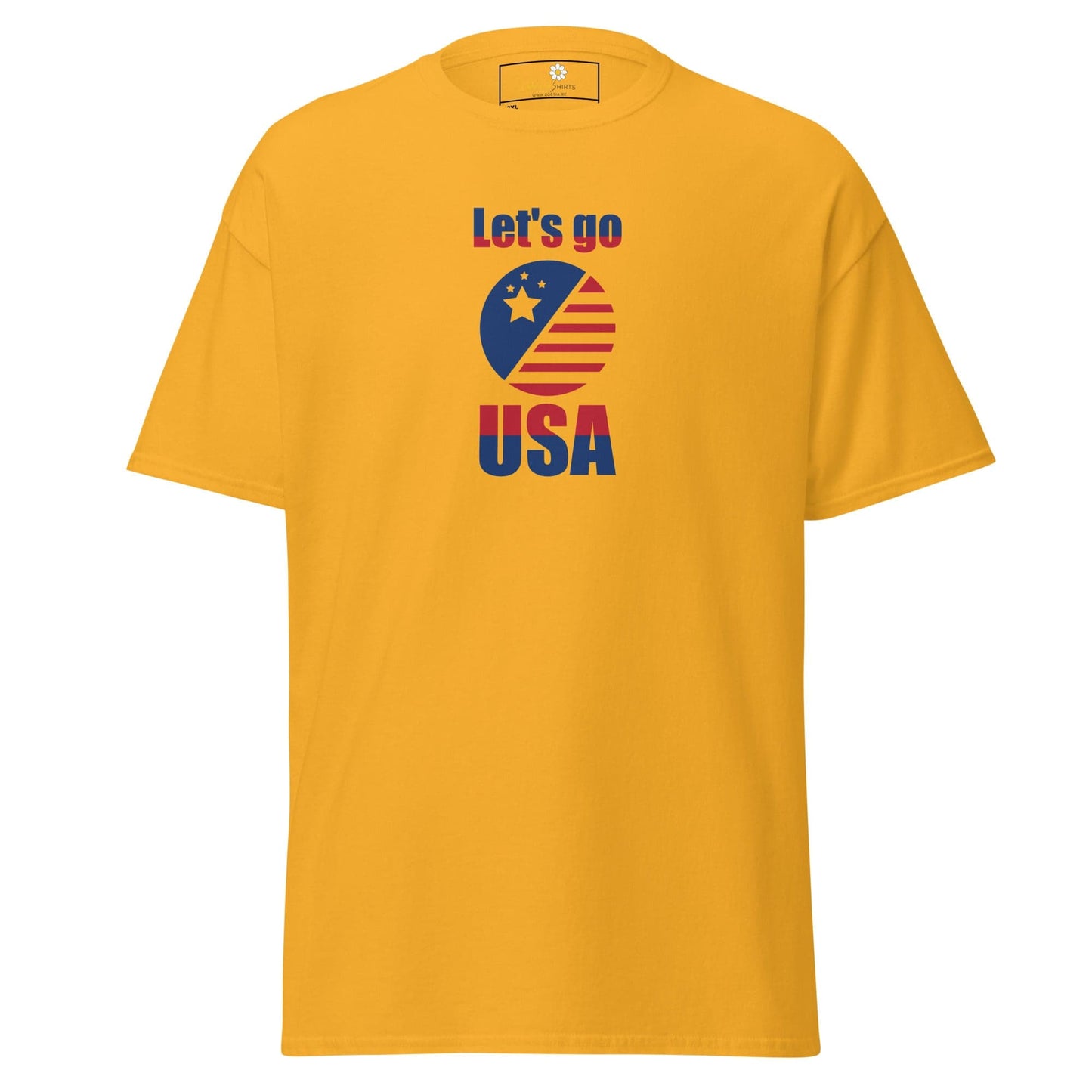 T-shirt Design Tee • Men / Women • [2xl-5xl] - Gold / 2xl