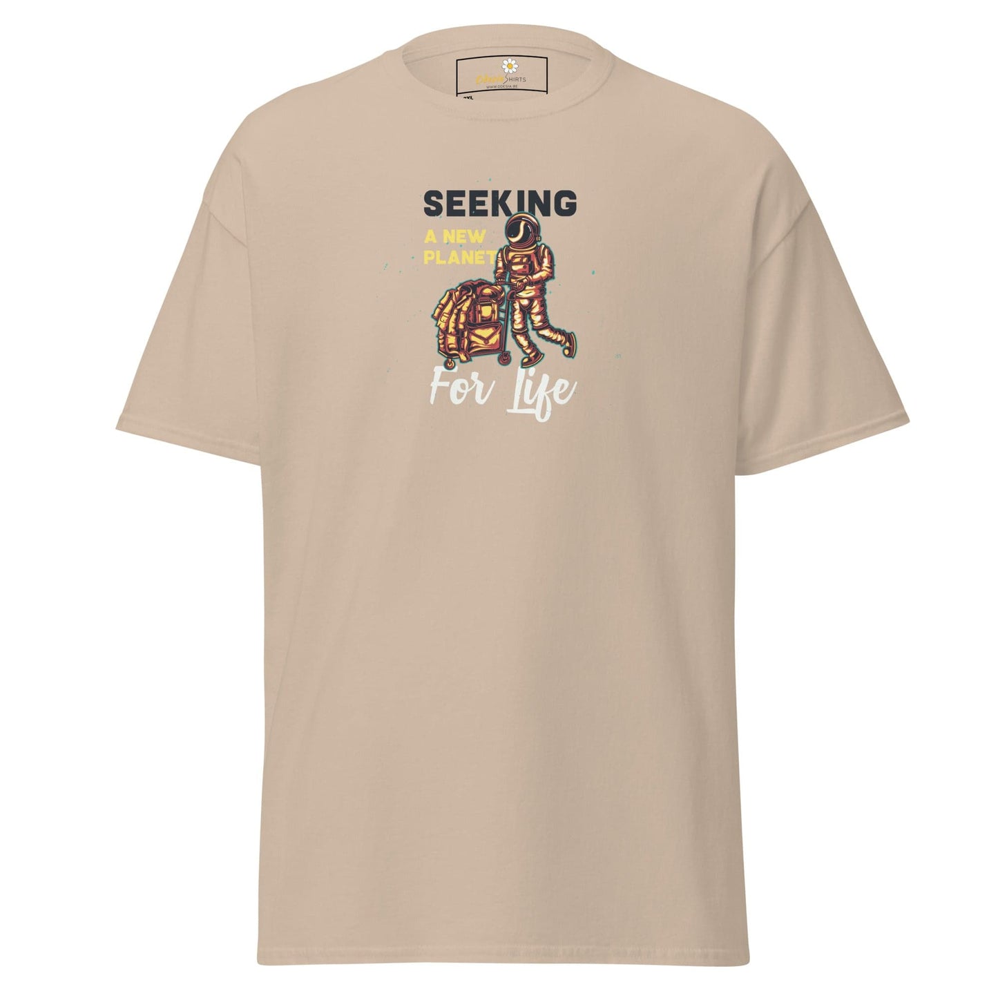 T-shirt Design Tee • Men / Women • [2xl-5xl] - Sand / 2xl