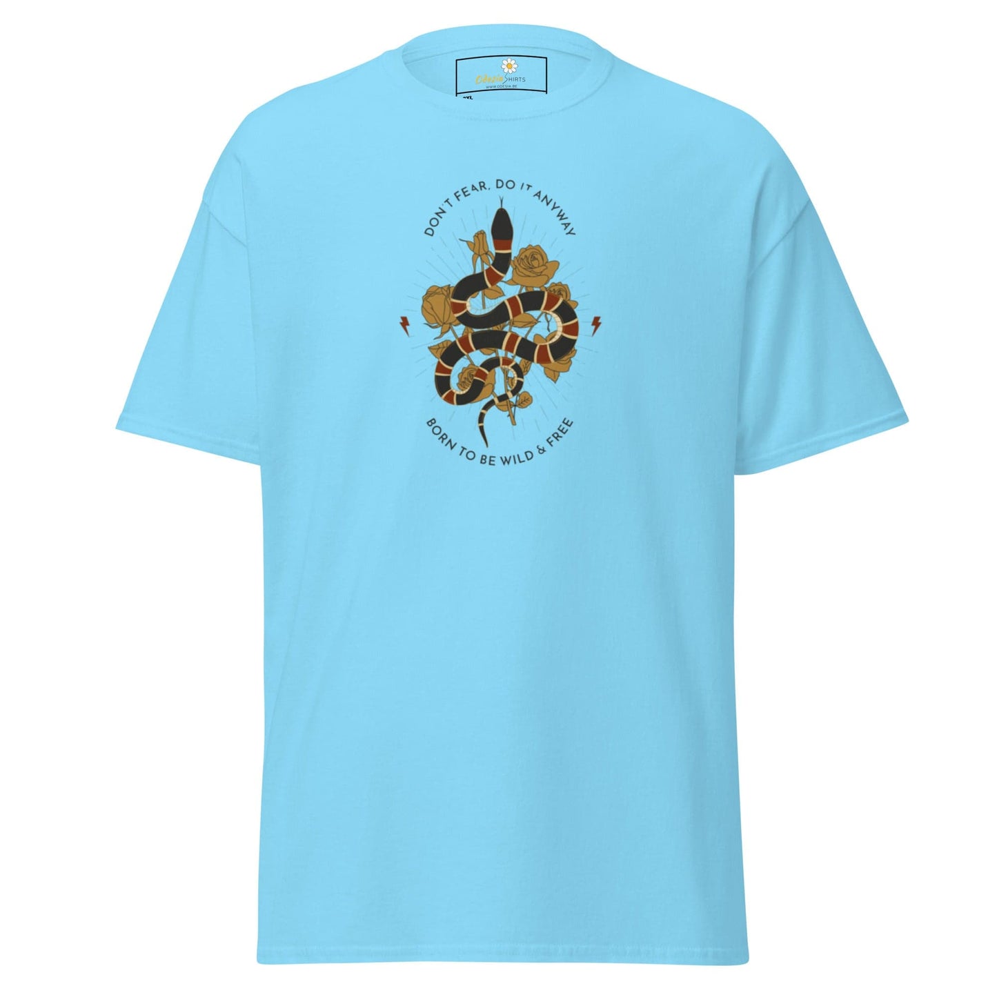 T-shirt Design Tee • Men / Women • [2xl-5xl] - Sky / 2xl