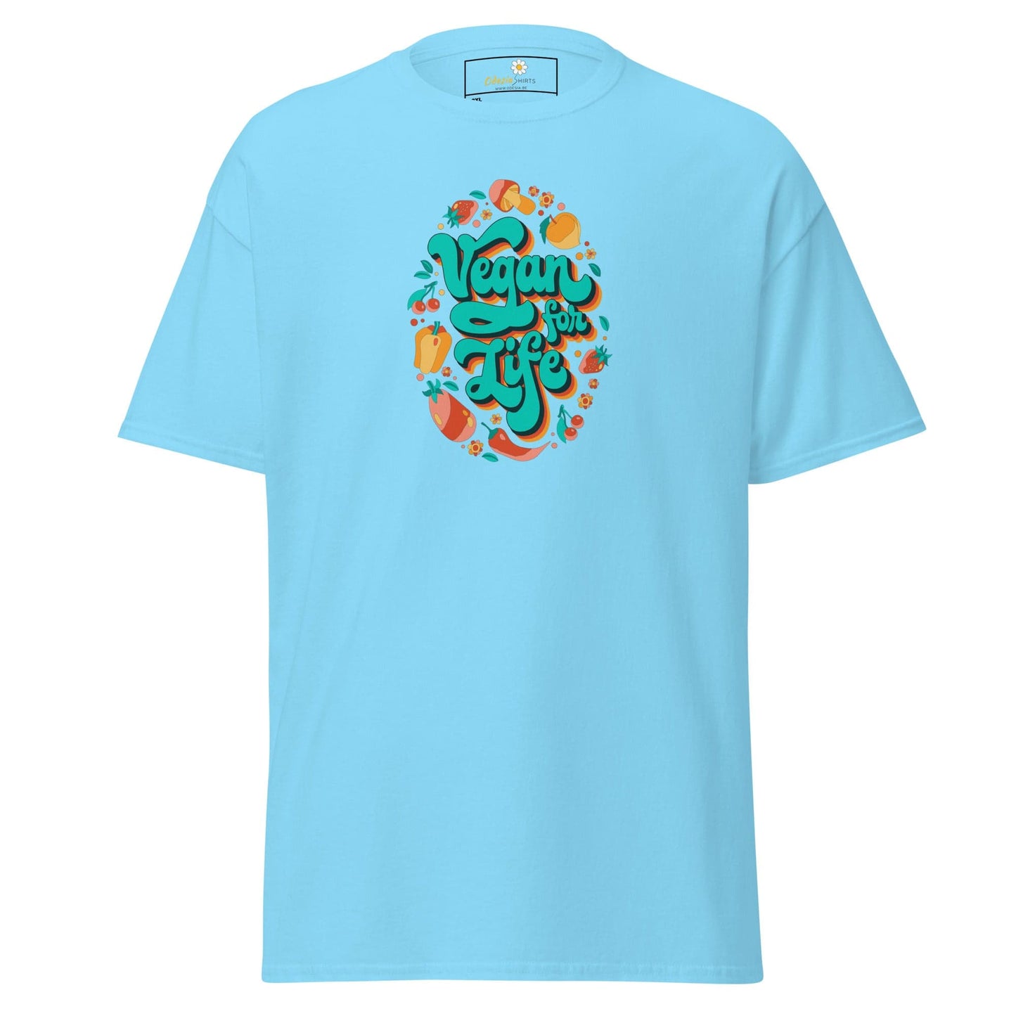 T-shirt Design Tee • Men / Women • [2xl-5xl] - Sky / 2xl